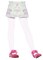 The Costume Center White Opaque Tights Girl Child Halloween Costume - Large